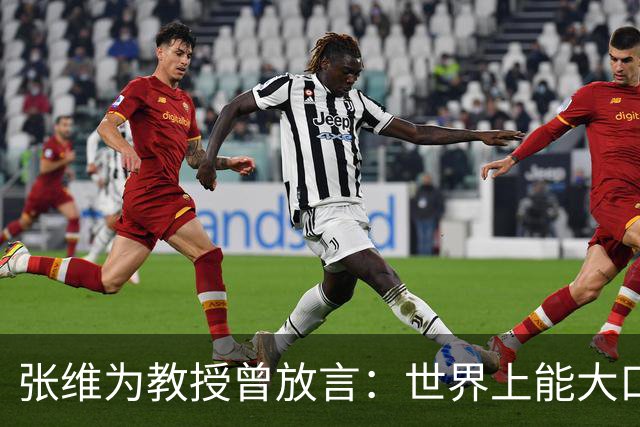 张维为教授曾放言：世界上能大口吃肉、大口吃蔬菜的，只有中国